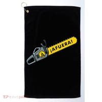 Afuera Milei Chainsaw Libertarian Ancap Liberty Freedom Golf Towel thumb 0