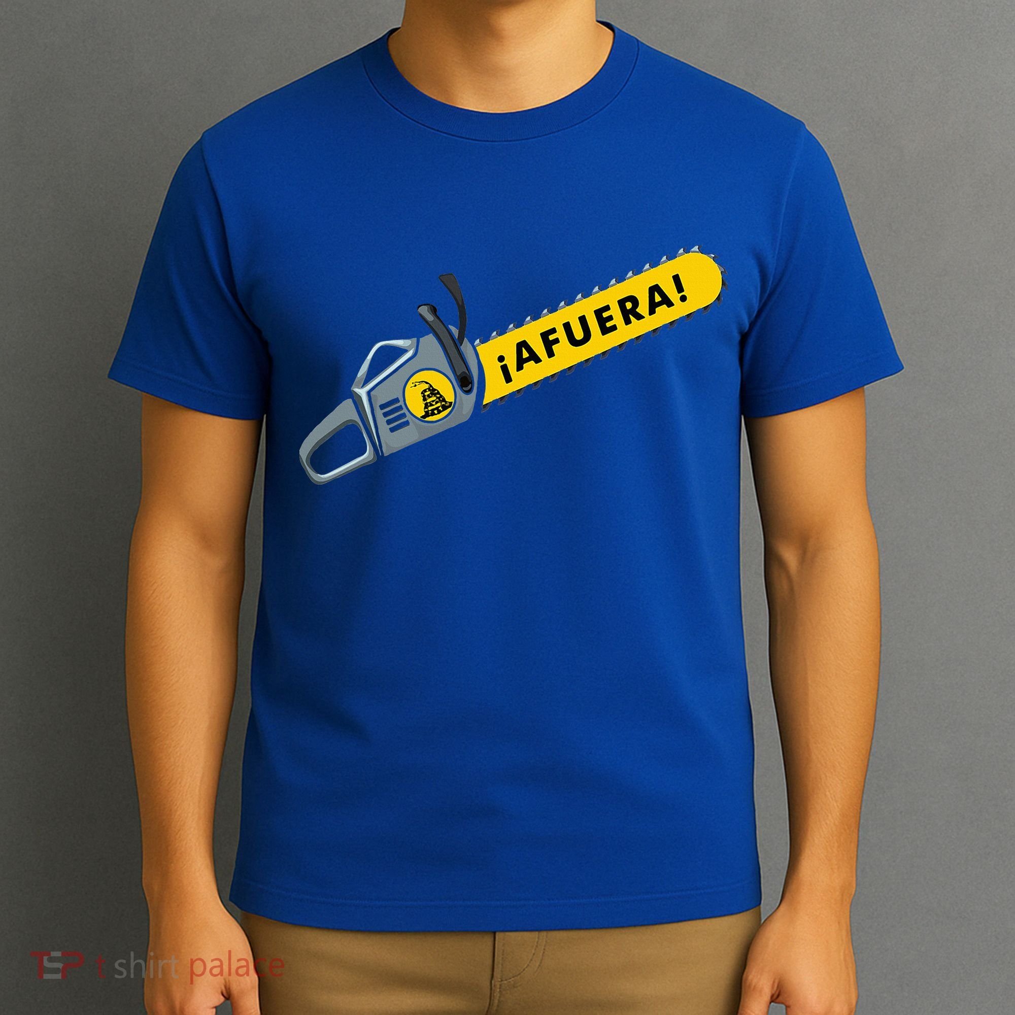 Afuera Milei Chainsaw Libertarian Ancap Liberty Freedom T-Shirt