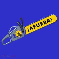 Afuera Milei Chainsaw Libertarian Ancap Liberty Freedom Mousepad thumb 1
