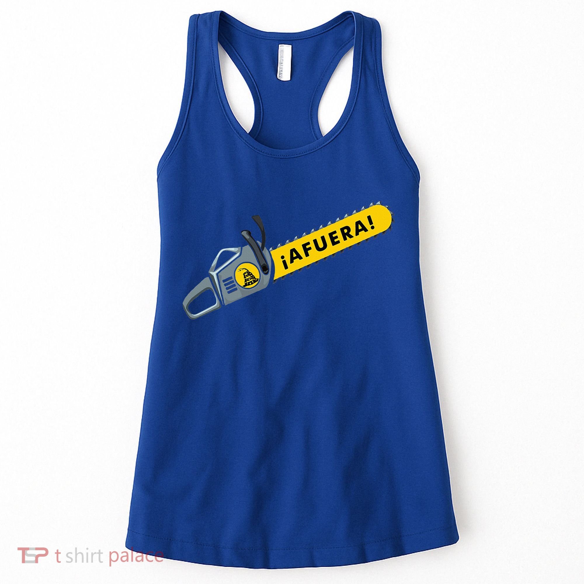 Afuera Milei Chainsaw Libertarian Ancap Liberty Freedom Women's Tank Top