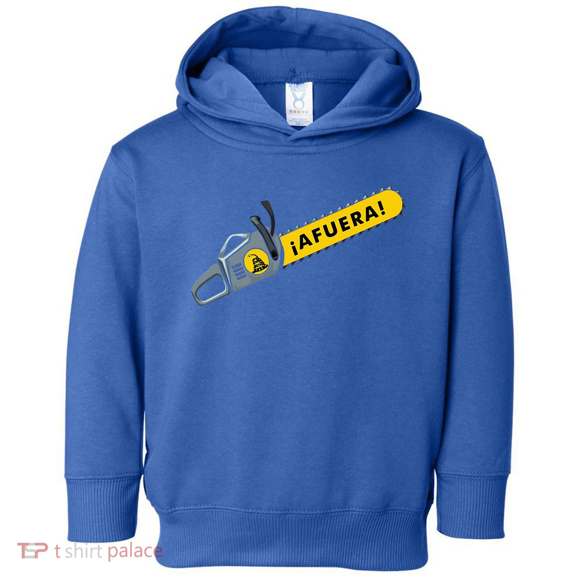 Afuera Milei Chainsaw Libertarian Ancap Liberty Freedom Toddler Hoodie