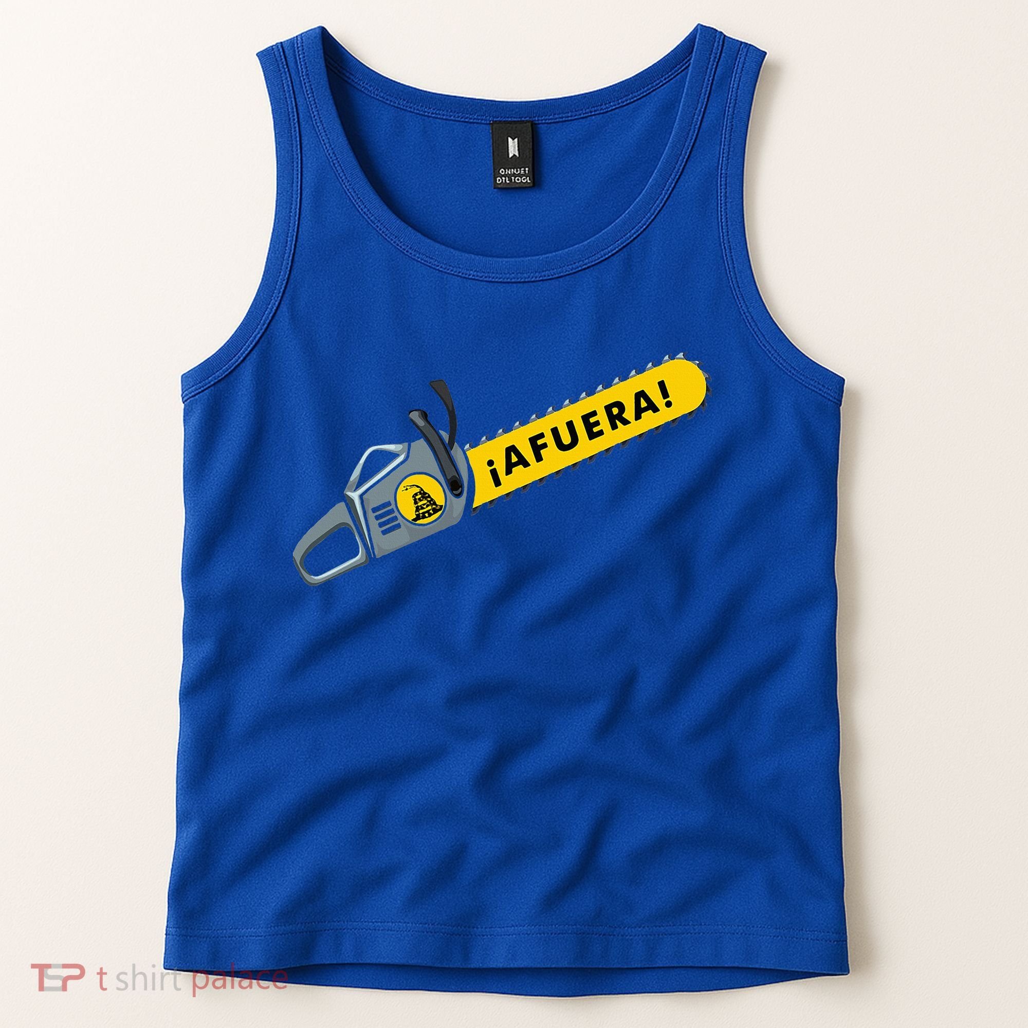 Afuera Milei Chainsaw Libertarian Ancap Liberty Freedom Tank Top