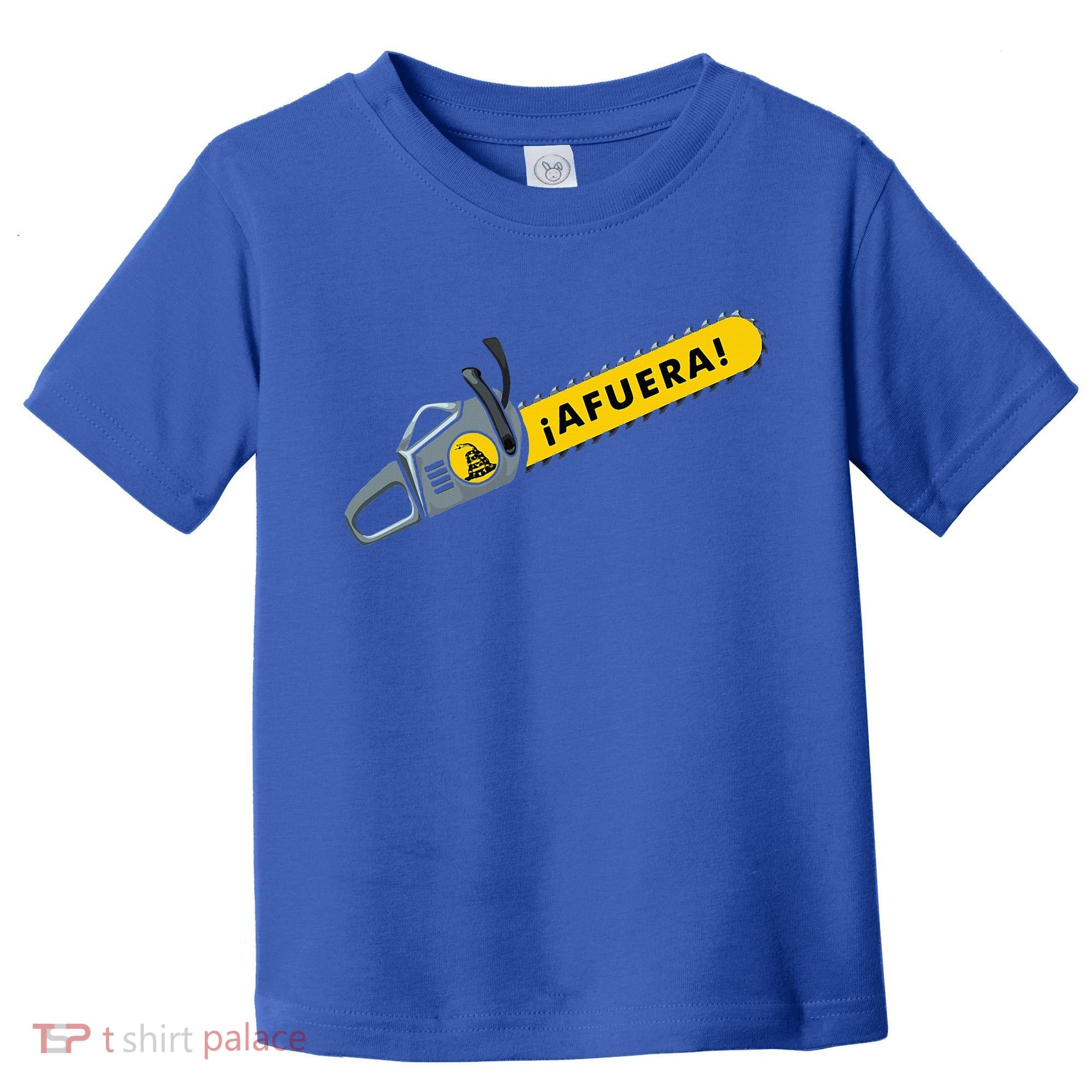 Afuera Milei Chainsaw Libertarian Ancap Liberty Freedom Toddler T-Shirt