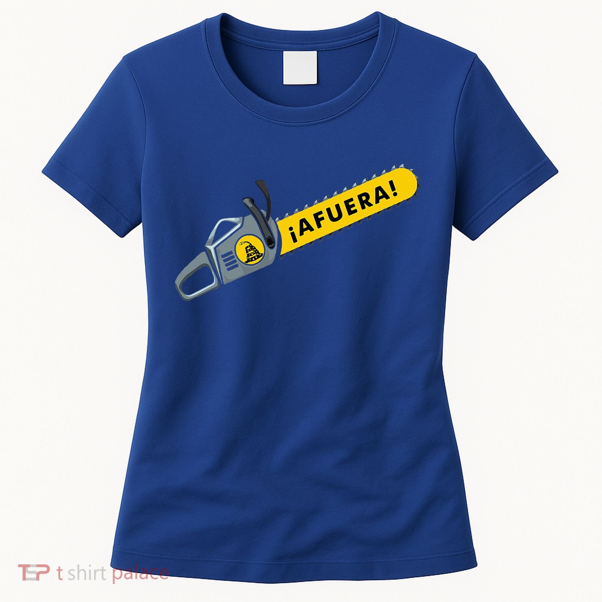 Afuera Milei Chainsaw Libertarian Ancap Liberty Freedom Women's T-Shirt