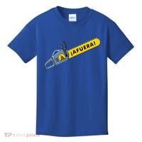 Afuera Milei Chainsaw Libertarian Ancap Liberty Freedom Kids T-Shirt thumb 0
