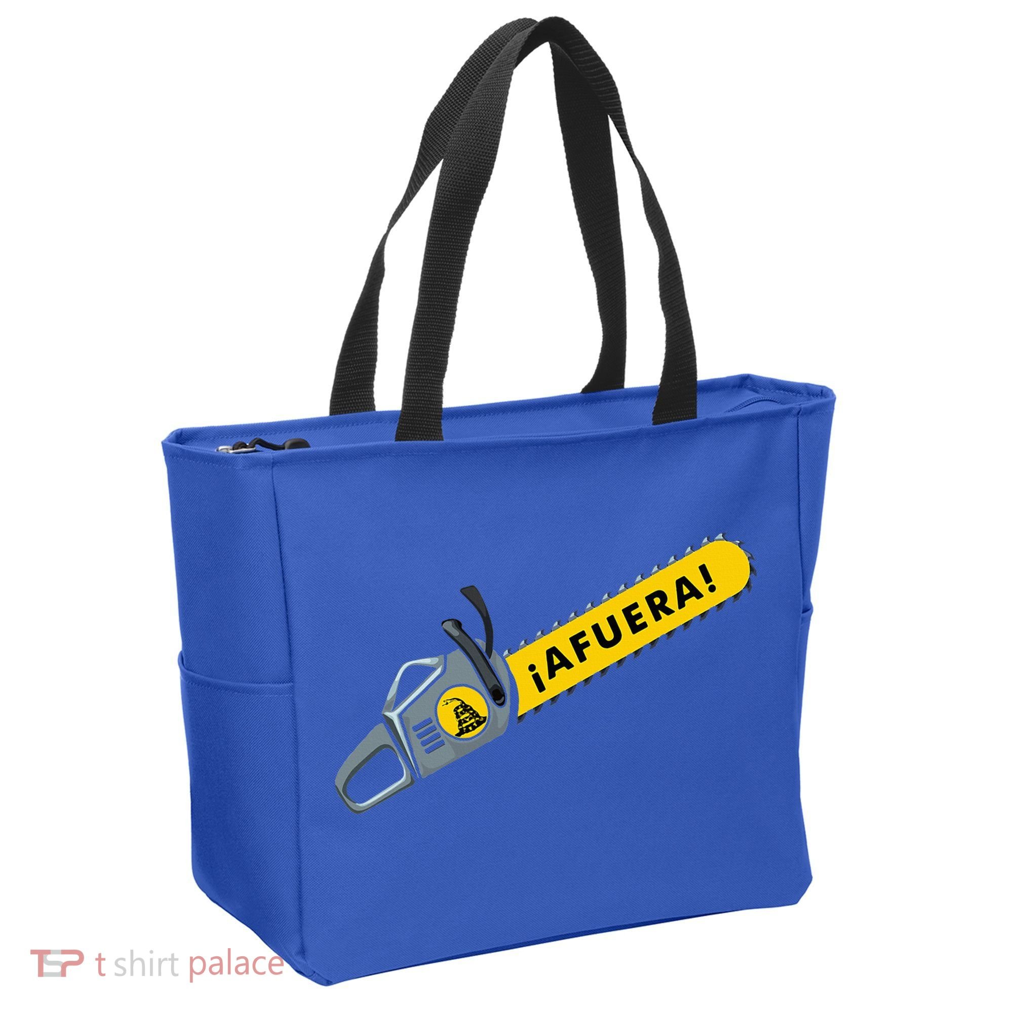 Afuera Milei Chainsaw Libertarian Ancap Liberty Freedom Tote Bag