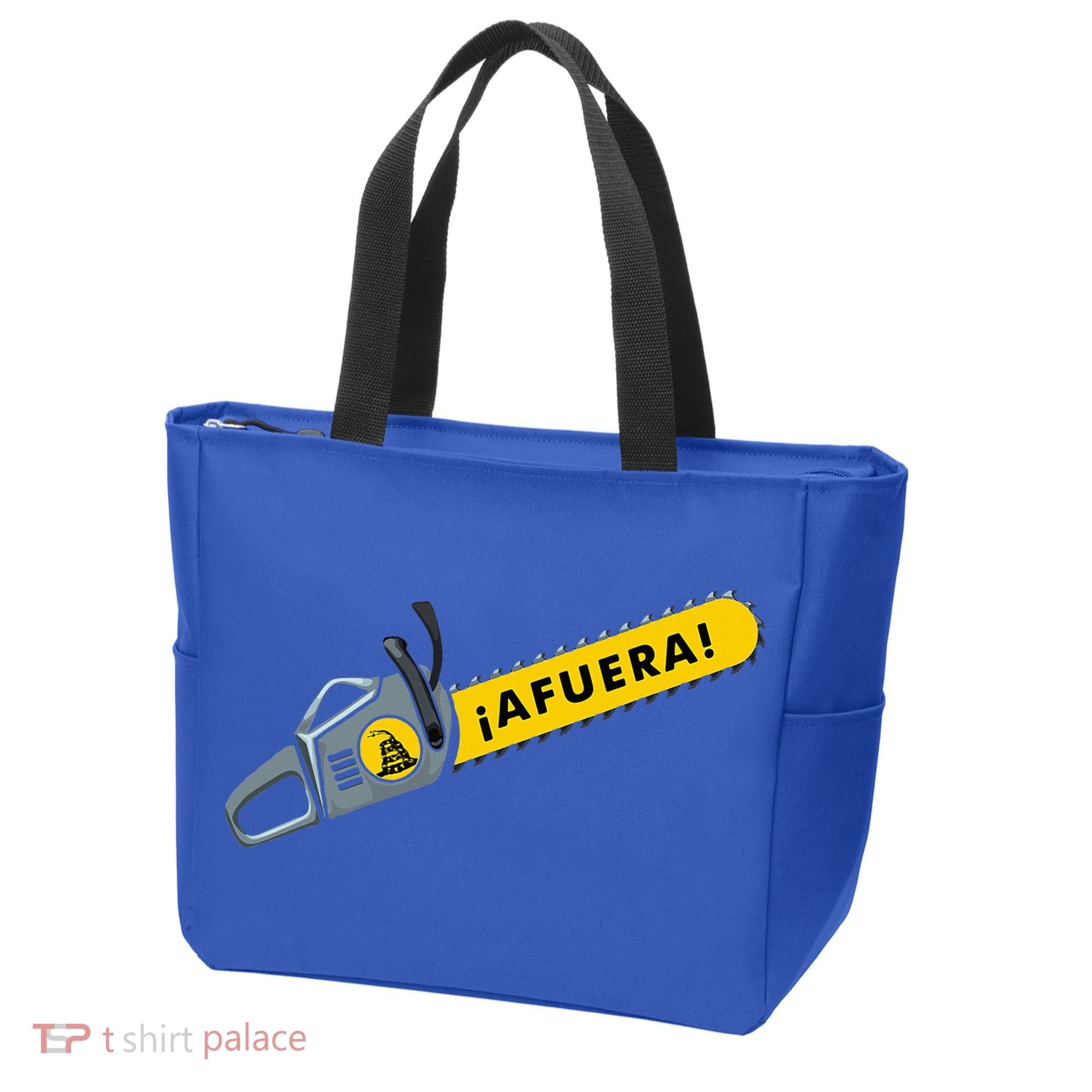 Afuera Milei Chainsaw Libertarian Ancap Liberty Freedom Tote Bag