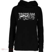 Am Muscle Car American Muscle Am Nation Womens Funnel Neck Pullover Hood thumb 0