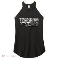 Am Muscle Car American Muscle Am Nation Women's Perfect Tri Rocker Tank thumb 0