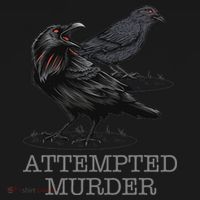 Attempted Murder Crows & Raven Funny Crow Birds Backpack thumb 2