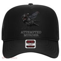 Attempted Murder Crows & Raven Funny Crow Birds Hat thumb 0