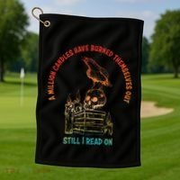 A Million Candles Have Burned Themselves Out Golf Towel thumb 1