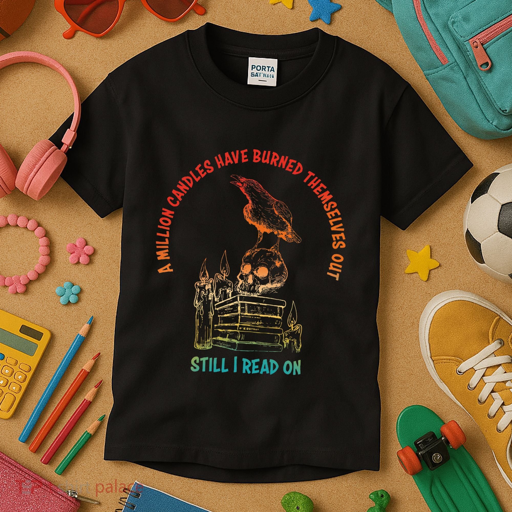 A Million Candles Have Burned Themselves Out Kids T-Shirt