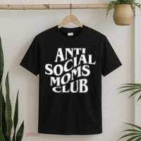 Antisocial Moms Club Anti Social Mama Anxiety T-Shirt thumb 2