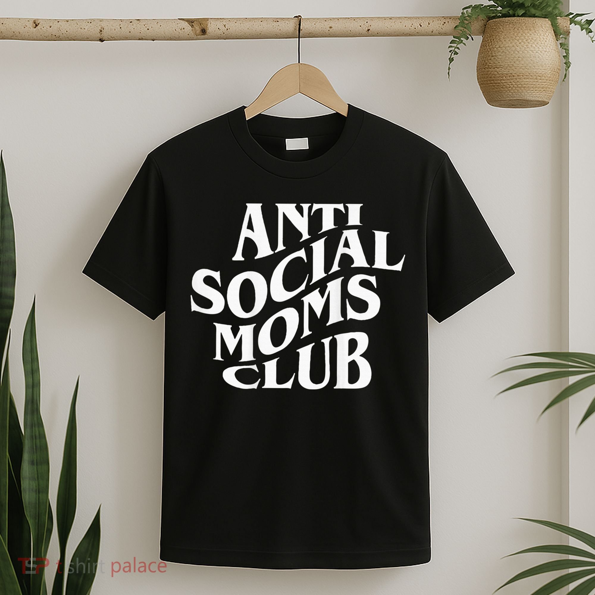 Antisocial Moms Club Anti Social Mama Anxiety T-Shirt