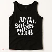 Antisocial Moms Club Anti Social Mama Anxiety Tank Top thumb 2