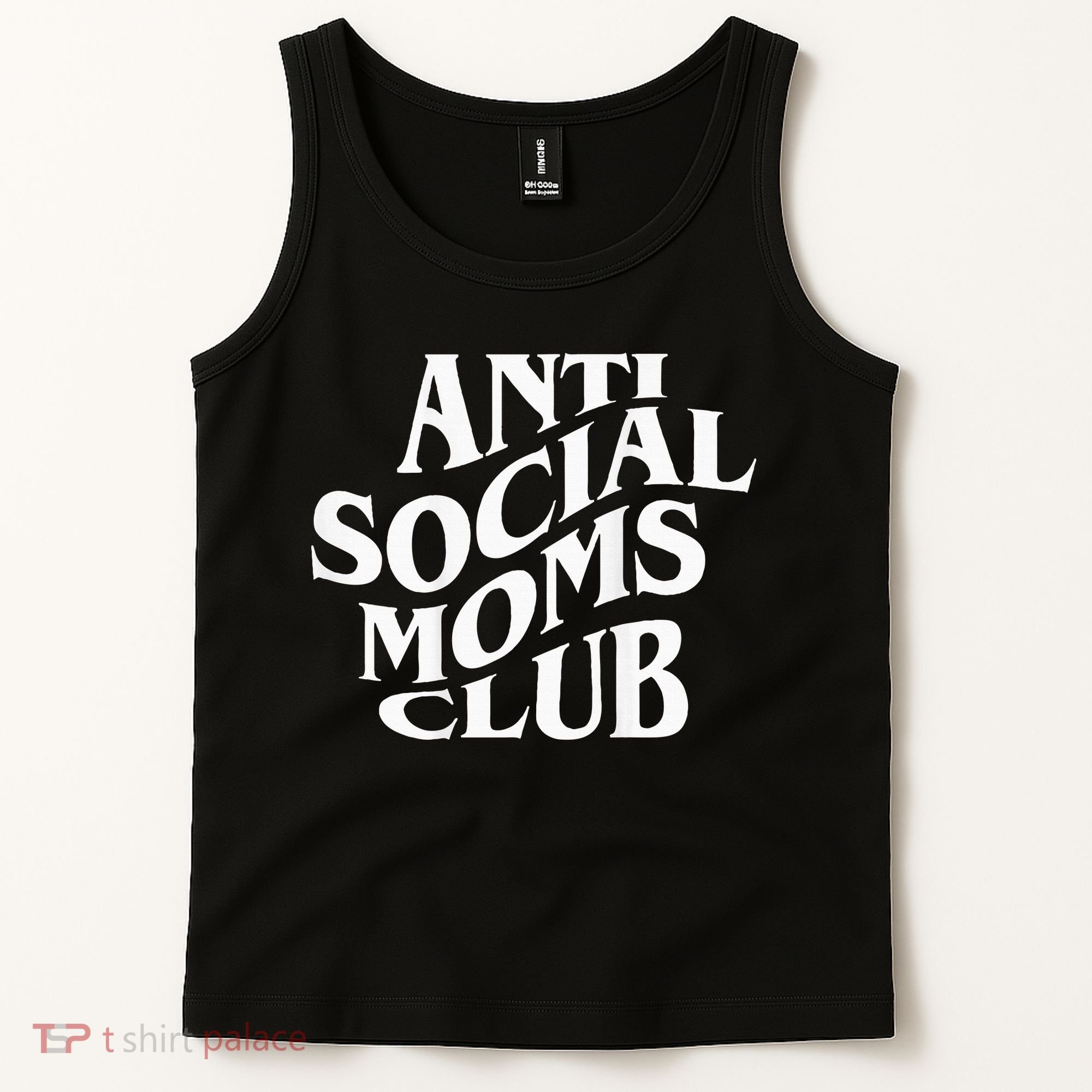 Antisocial Moms Club Anti Social Mama Anxiety Tank Top