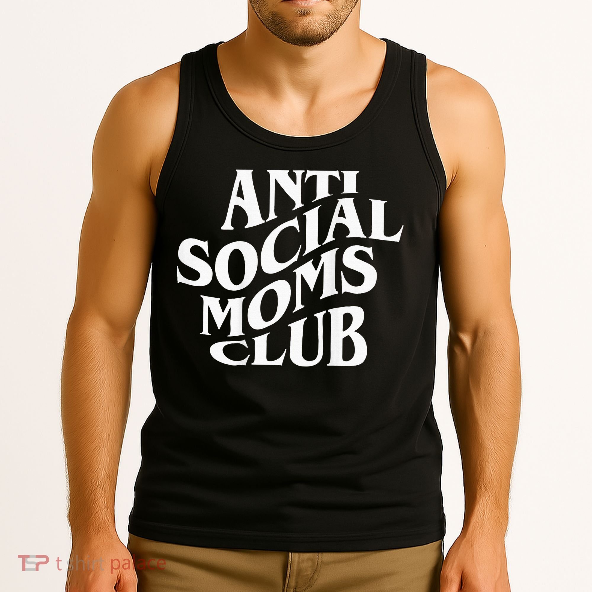 Antisocial Moms Club Anti Social Mama Anxiety Tank Top