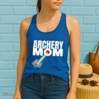 Archery Mom Crossbow Hunting Mother Gift Women's Tank Top thumb 2