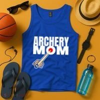 Archery Mom Crossbow Hunting Mother Gift Tank Top thumb 4