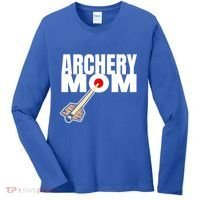 Archery Mom Crossbow Hunting Mother Gift Women's Long Sleeve Shirt thumb 0