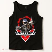 American Motor Cycles Victory Usa Skeleton Tank Top thumb 2