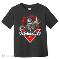 American Motor Cycles Victory Usa Skeleton Toddler T-Shirt thumb 0