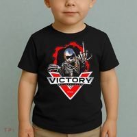 American Motor Cycles Victory Usa Skeleton Toddler T-Shirt thumb 2