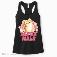 Alpha Male Cat Kitten Funny For Men Women Women's Tank Top thumb 0