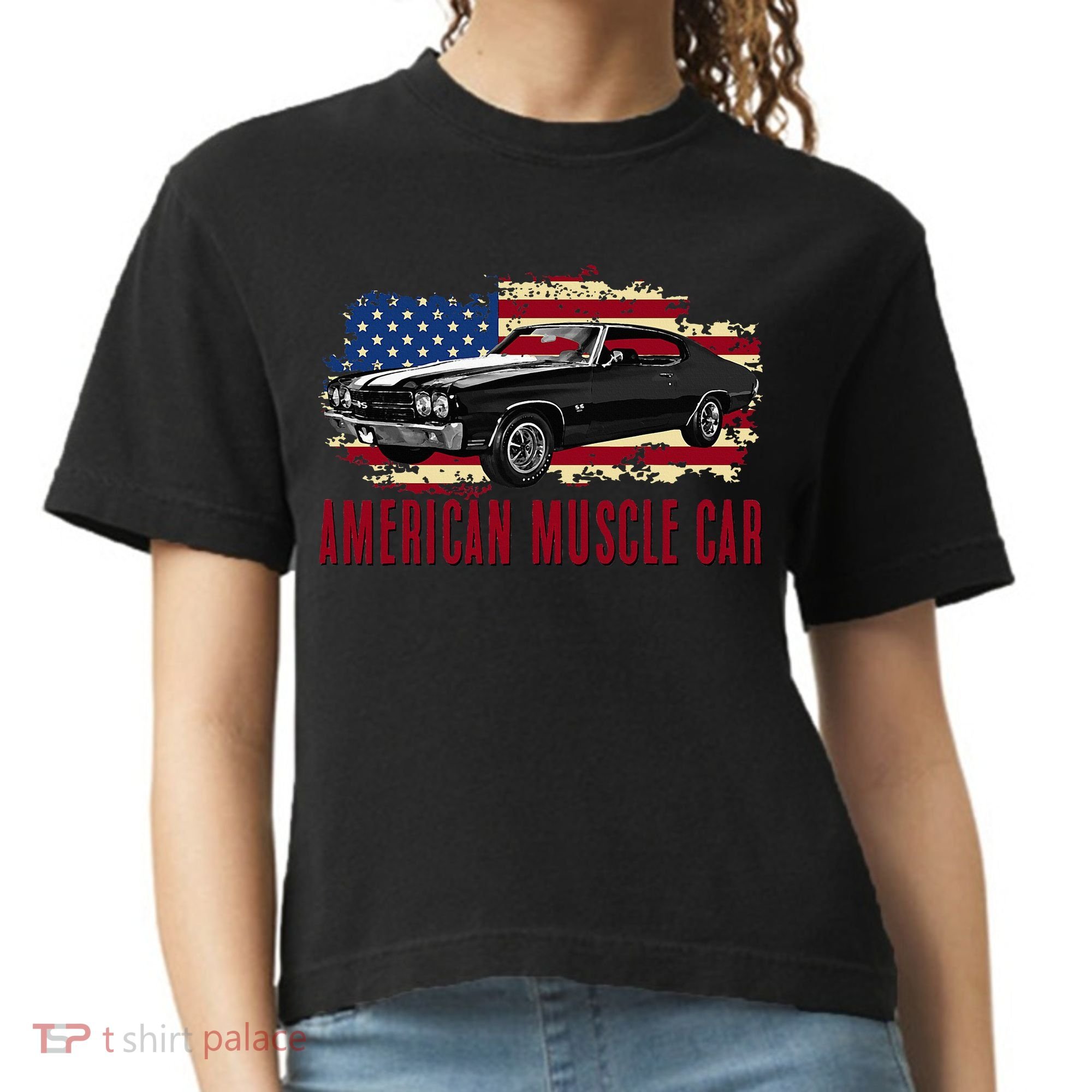 American Muscle Car Comfort Colors Boxy T-Shirt
