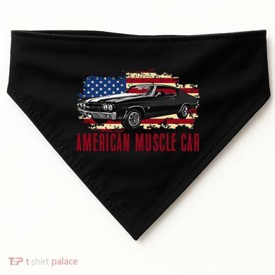 American Muscle Car USA-Made Doggie Bandana