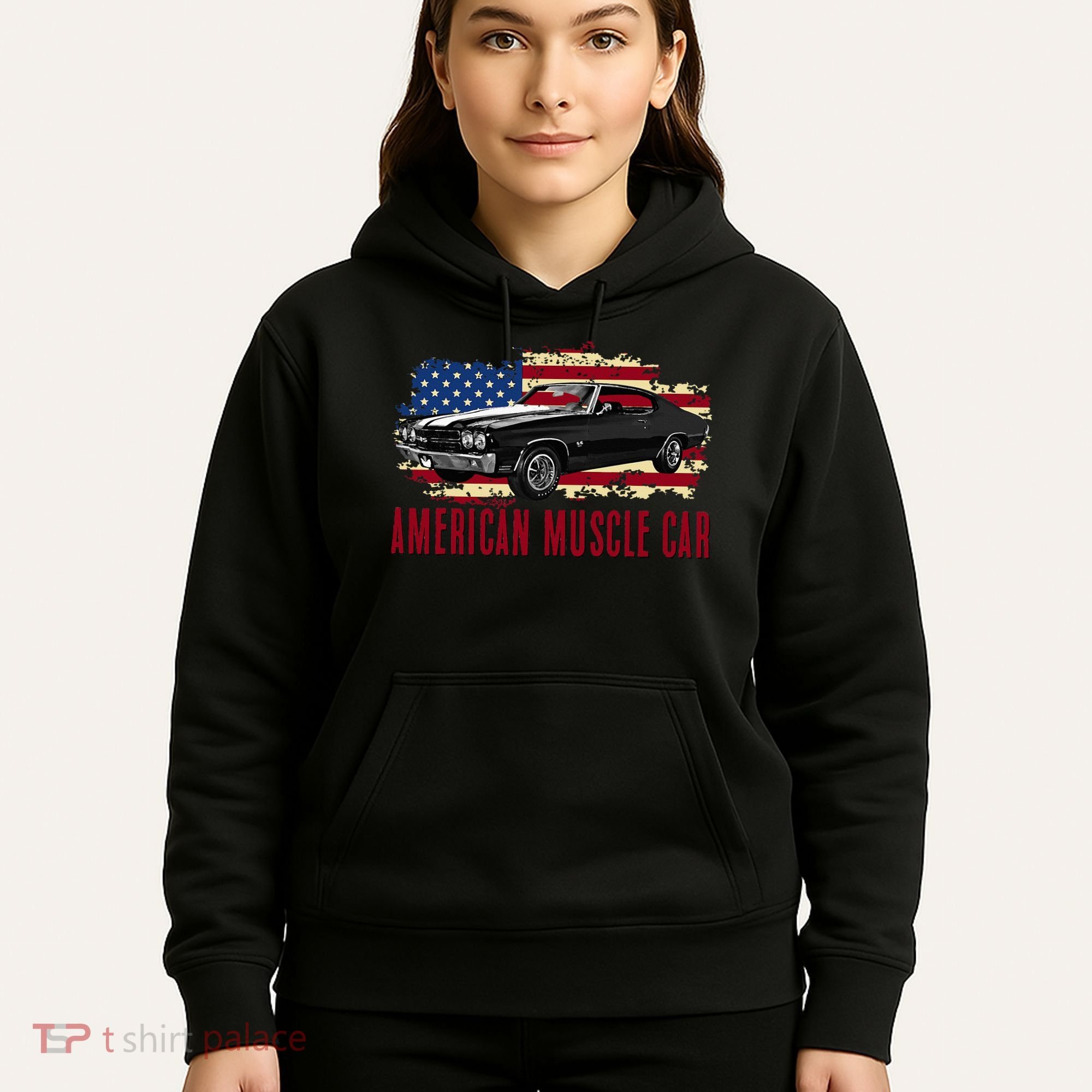 American Muscle Car Hoodie