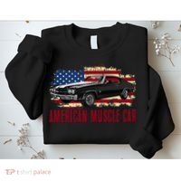 American Muscle Car Sweatshirt thumb 2