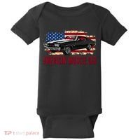 American Muscle Car Baby Bodysuit thumb 0