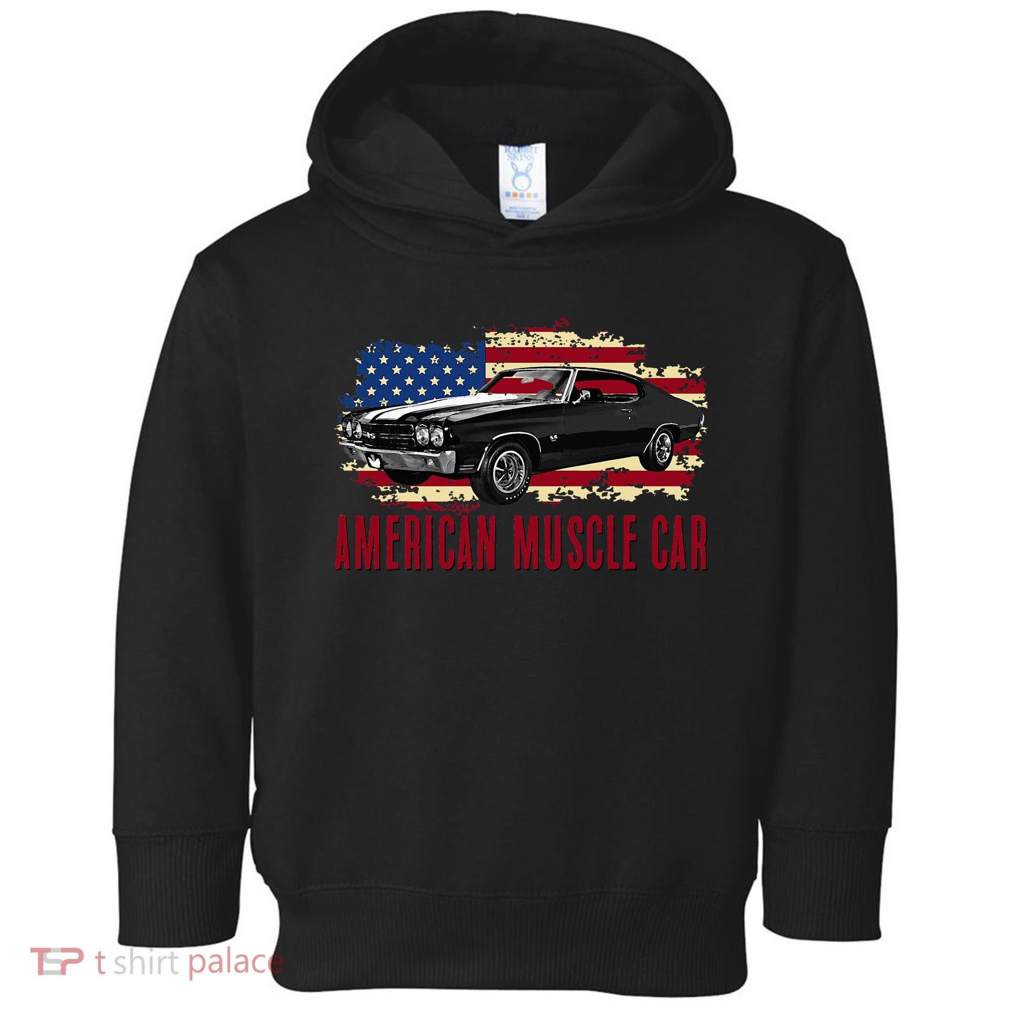 American Muscle Car Toddler Hoodie