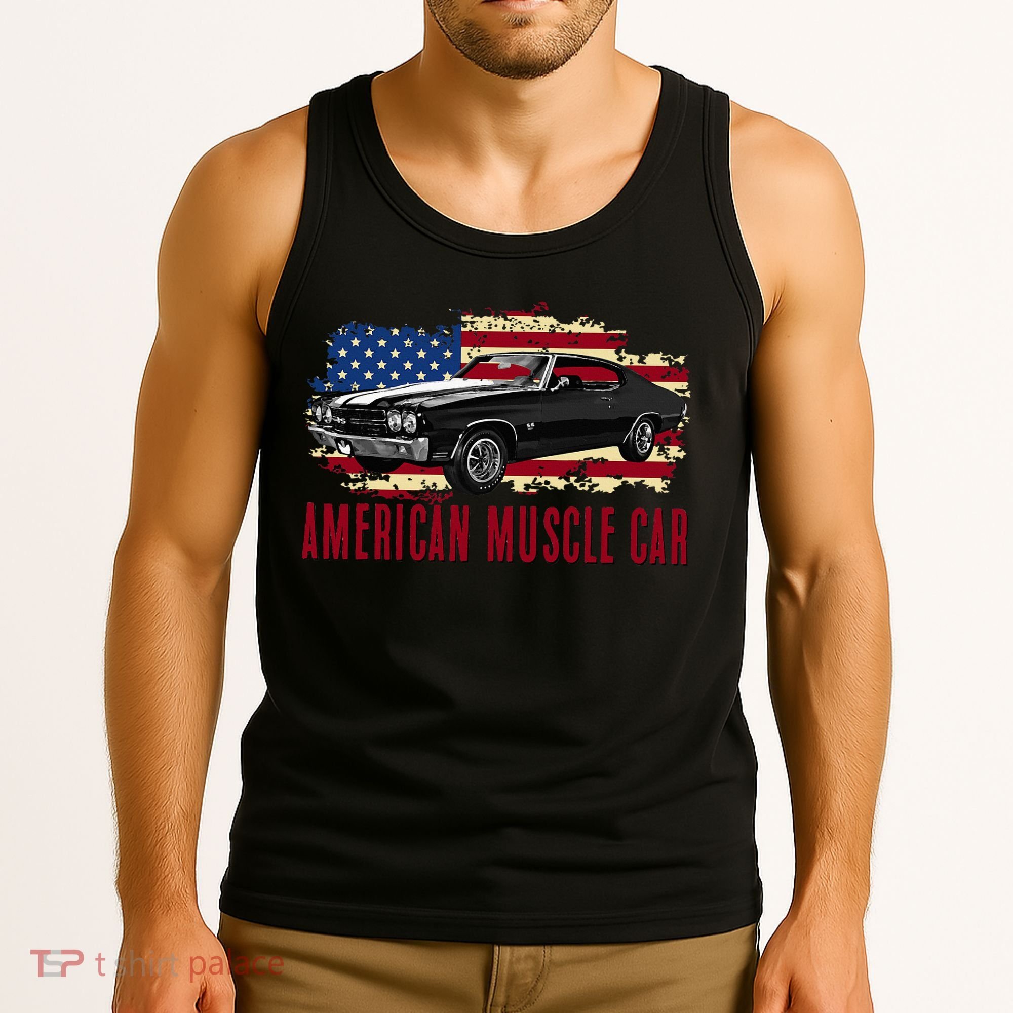 American Muscle Car Tank Top