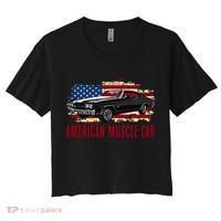 American Muscle Car Women's Crop Top Tee thumb 0