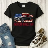 American Muscle Car Women's T-Shirt thumb 3