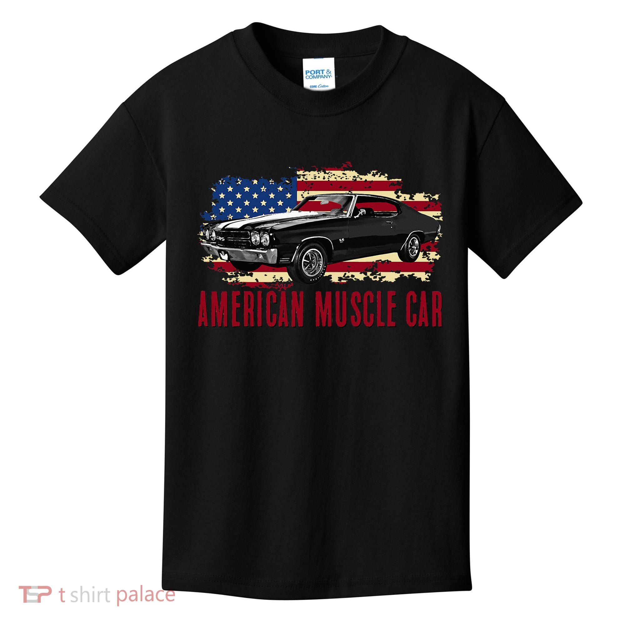 American Muscle Car Kids T-Shirt