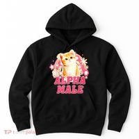 Alpha Male Cat Kitten Funny Hoodie thumb 0