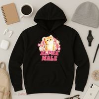Alpha Male Cat Kitten Funny Hoodie thumb 3