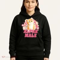 Alpha Male Cat Kitten Funny Hoodie thumb 5