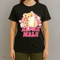 Alpha Male Cat Kitten Funny T-Shirt thumb 4
