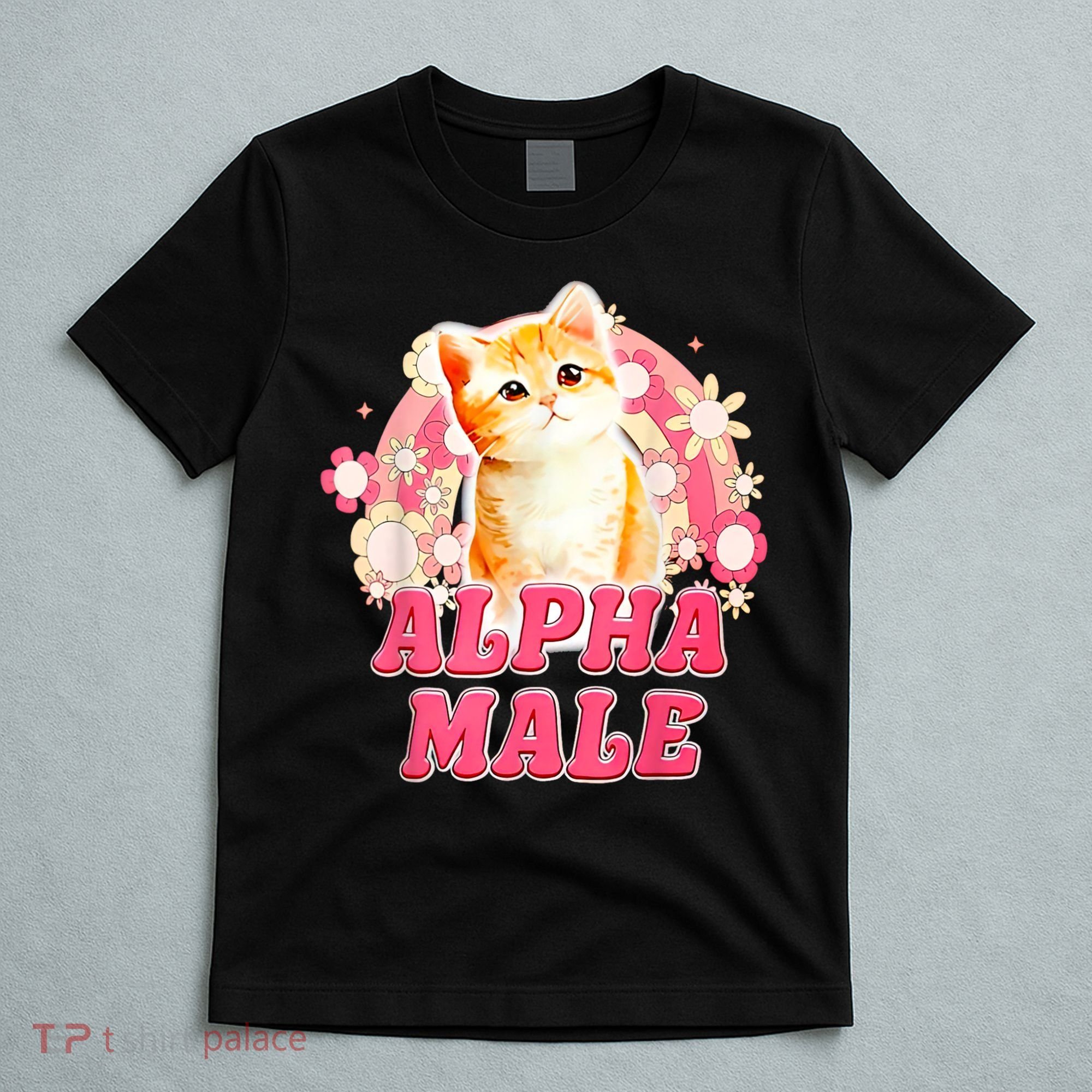 Alpha Male Cat Kitten Funny T-Shirt