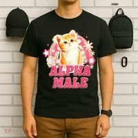 Alpha Male Cat Kitten Funny T-Shirt thumb 6