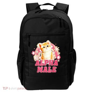 Alpha Male Cat Kitten Funny Backpack