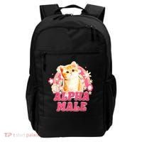 Alpha Male Cat Kitten Funny Backpack thumb 0