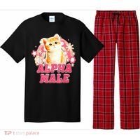 Alpha Male Cat Kitten Funny Pajama Set thumb 0