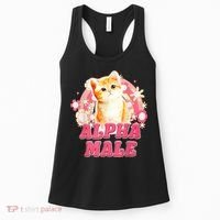 Alpha Male Cat Kitten Funny Women's Tank Top thumb 0