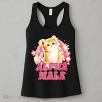 Alpha Male Cat Kitten Funny Women's Tank Top thumb 3